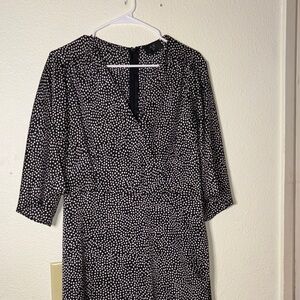 Black and White Polka Dot Dress